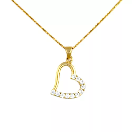 14k Gold-Anhänger, Segelboot