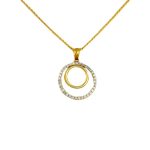 14k Gold-Anhänger, Segelboot