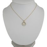 14k Gold-Anhänger, Segelboot