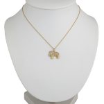 14k Gold-Anhänger, Segelboot