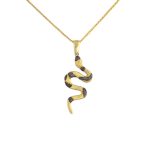 14k Gold-Anhänger, Segelboot