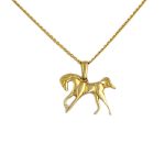 14k Gold-Anhänger, Segelboot