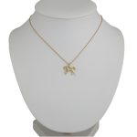 14k Gold-Anhänger, Segelboot