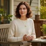 14k Gold-Anhänger, Segelboot