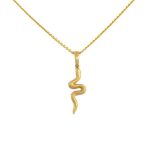 14k Gold-Anhänger, Segelboot