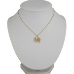 14k Gold-Anhänger, Segelboot