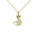 14k Gold-Anhänger, Segelboot