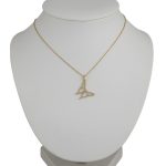 14k Gold-Anhänger, Segelboot