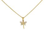 14k Gold-Anhänger, Segelboot