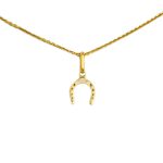 14k Gold-Anhänger, Segelboot