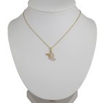 14k Gold-Anhänger, Segelboot