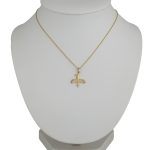 14k Gold-Anhänger, Segelboot