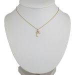 14k Gold-Anhänger, Segelboot