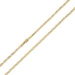 Halskette aus 14-karätigem Gold, Scharless, 50 cm