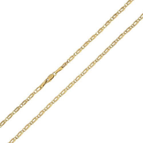 Halskette aus 14-karätigem Gold, Scharless, 50 cm