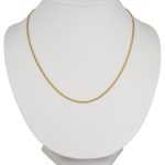 Halskette aus 14-karätigem Gold, Scharless, 50 cm