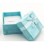  Bunte Schmuckschatulle, 4x4 cm, Grün