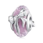 Ezüst charm, gyöngy masnival