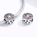 Ezüstcharm csillagokkal