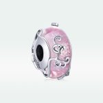 Ezüst charm, gyöngy