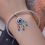 Ezüst charm, álomfogó