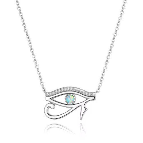 Ezüst nyaklánc Hórusz szeme medállal