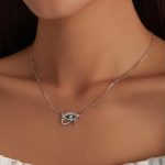 Ezüst nyaklánc Hórusz szeme medállal