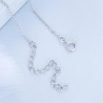 Ezüst nyaklánc szívmedállal