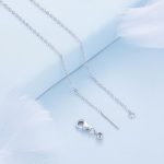 Ezüst nyaklánc lóheremedállal