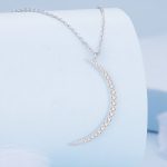 Ezüst nyaklánc holdmedállal