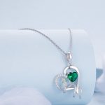 Ezüst női nyaklánc kígyómedállal