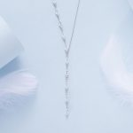 Ezüst női nyaklánc, hosszú