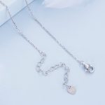 Ezüst női nyaklánc szitakötőmedállal