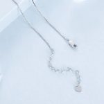 Ezüst női nyaklánc életfamedállal