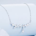 Ezüst női nyaklánc csillagokkal