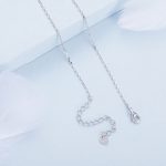 Ezüst női nyaklánc csillagokkal