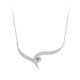 Ezüst női nyaklánc cirkóniumkristállyal