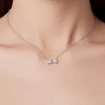 Ezüst nyaklánc masnimedállal