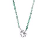 Ezüst nyaklánc lóheremedállal