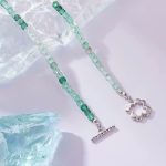 Ezüst nyaklánc lóheremedállal