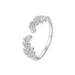 Ezüstgyűrű vintage stílusban