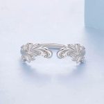 Ezüstgyűrű vintage stílusban