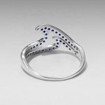 Ezüstgyűrű, óceán, 6-os méret