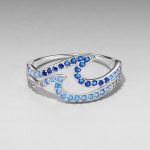 Ezüstgyűrű, óceán, 7-es méret