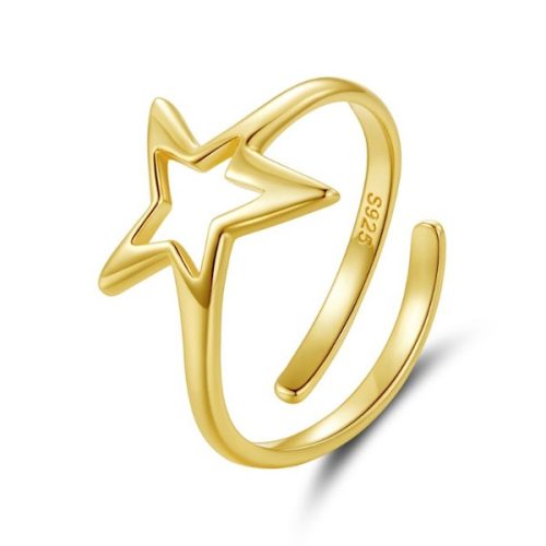 Ezüstgyűrű, csillag