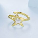 Ezüstgyűrű, csillag