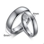 Herren-Ehering, Wolframkarbid, 11