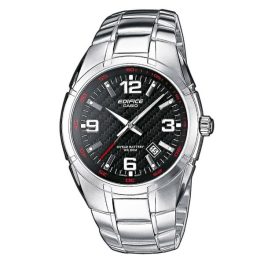Casio Edifice EF-125D-1AVEG Herrenuhr, Silber/Schwarz