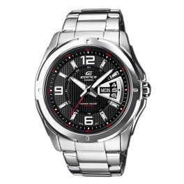 Casio Edifice EF-129D-1AVEF Herrenuhr, Silbergrau/Schwarz