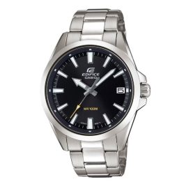 Casio Edifice EFV-100D-1AVUEF Herrenuhr, Silber/Schwarz